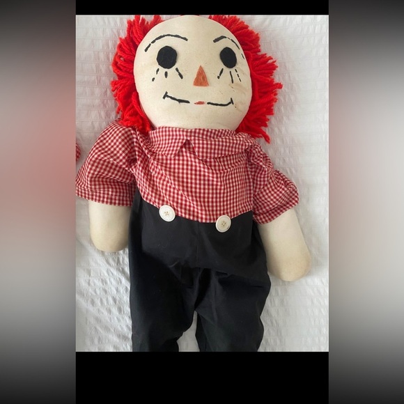 4 - 3 FOOT TALL- VINTAGE RAGGEDY ANN DOLLS - Picture 4 of 9